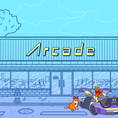 An Arcade Full of Cats